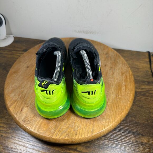 Nike Air Max 270 Retro Future Black Volt Green Women's Size 7 Shoe AV5141-001 - Picture 4 of 9